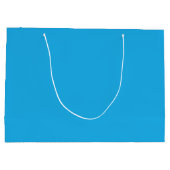 Heldere kleuren, lichtblauw groot cadeauzakje (Achterkant)