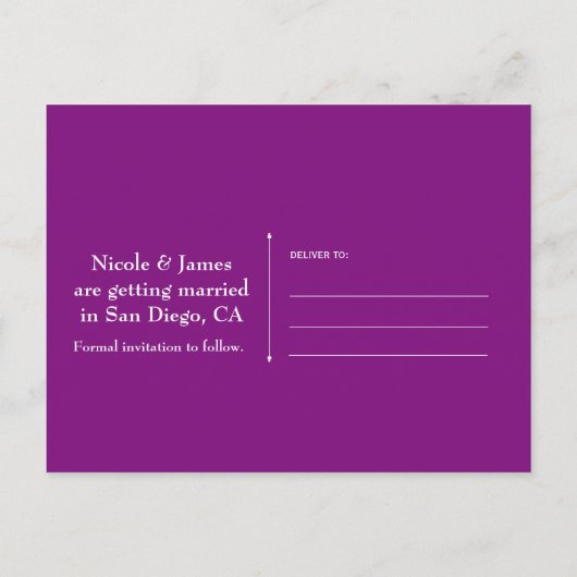 Heldere kleuren Marokkaanse Arabische glam sparen  Aankondigingskaart (Achterkant)