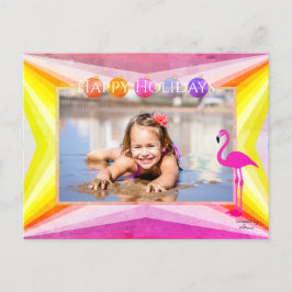 Heldere kleuren met Pelican Holiday Briefkaart