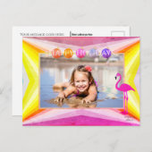 Heldere kleuren met Pelican Holiday Briefkaart (Voorkant / Achterkant)