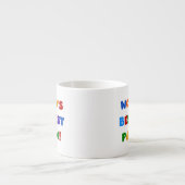 Heldere kleuren Papaw Tshirts en cadeautjes Espresso Kop (Voorkant)