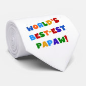 Heldere kleuren Papaw Tshirts en cadeautjes Stropdas (Opgerold)