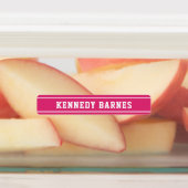 Heldere kleuren Sportieve variëteit Terug naar sch Labels (Aangebracht)