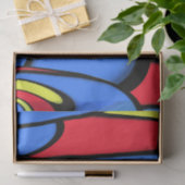 Heldere kleuren tissuepapier (Geschenk)