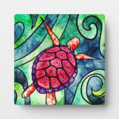 Heldere kleuren voor zee fotoplaat (Voorkant)