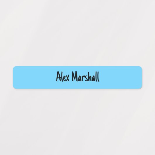 Heldere kleurgecodeerde Kinder waterdichte naamlab Labels (Design 1)