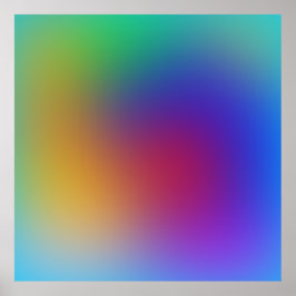 Heldere kleurrijke Abstracte achtergrond Poster