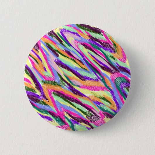 Heldere kleurrijke Abstracte Button (Voorkant)