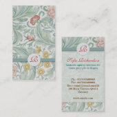 heldere kleurrijke bloemen  visitekaartjes (Voorkant / Achterkant)