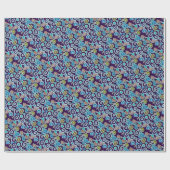 Heldere Kleurrijke Cirkels en het Verpakkende Cadeaupapier (Vlak)