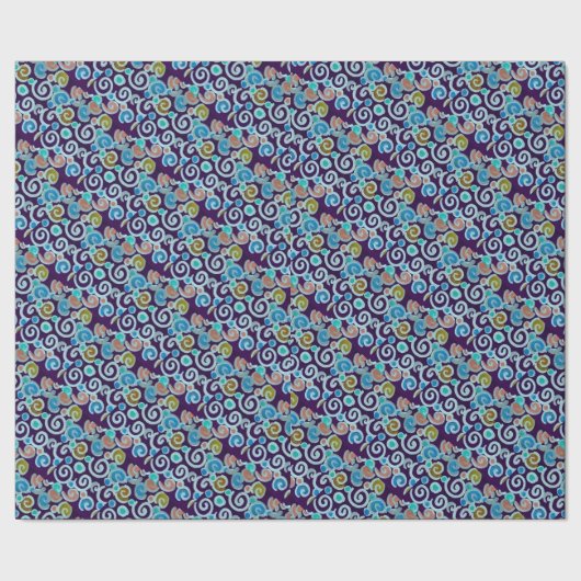 Heldere Kleurrijke Cirkels en het Verpakkende Cadeaupapier (Zoom)