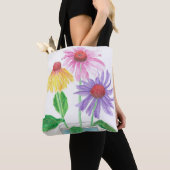 Heldere, kleurrijke condensors tote bag (Dichtbij)
