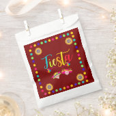 Heldere kleurrijke Fiesta Fun Bedankzakje (Geknipt)