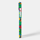 Heldere kleurrijke folk art bloemen Case-Mate iPhone case (Achterkant / Links)