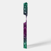 Heldere kleurrijke glitter iPhone hoesje (Rechterkant)