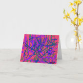 Heldere Kleurrijke lege de notakaart van de Kaart (Gele Bloem)