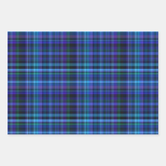 Heldere kleurrijke leuke geruite patronen inpakpapier vel (Voorkant)