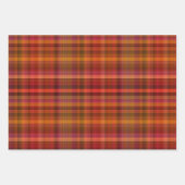 Heldere kleurrijke leuke geruite patronen inpakpapier vel (Voorkant 3)