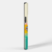 Heldere kleurrijke moderne bloemen Case-Mate iPhone case (Achterkant / Rechts)