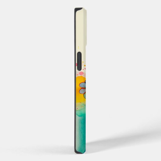 Heldere kleurrijke moderne bloemen Case-Mate iPhone case (Achterkant / Rechts)