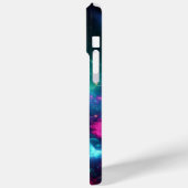 Heldere, kleurrijke neonbloemen/vlinders Case-Mate iPhone case (Achterkant / Links)