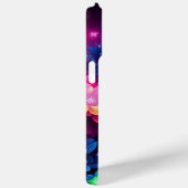 Heldere, kleurrijke neonbloemen/vlinders Case-Mate iPhone case (Achterkant / Rechts)