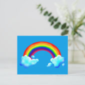 Heldere & Kleurrijke Regenboog Briefkaart (Staand voorkant)
