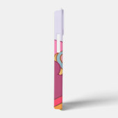 Heldere kleurrijke Unicorn en regenboogkunst Case-Mate iPhone Case (Achterkant / Rechts)