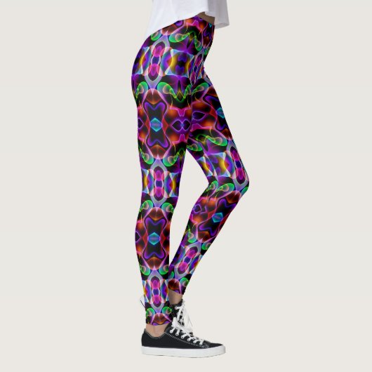 Heldere kleurrijke vrouwen Leggings Running Pants (Rechts)