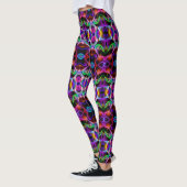 Heldere kleurrijke vrouwen Leggings Running Pants (Links)