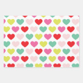 Heldere kleurrijke wensen | Kerstvakantie Inpakpapier Vel (Voorkant)