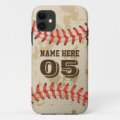 Heldere Koel honkbal Case-Mate iPhone Case (Achterkant)