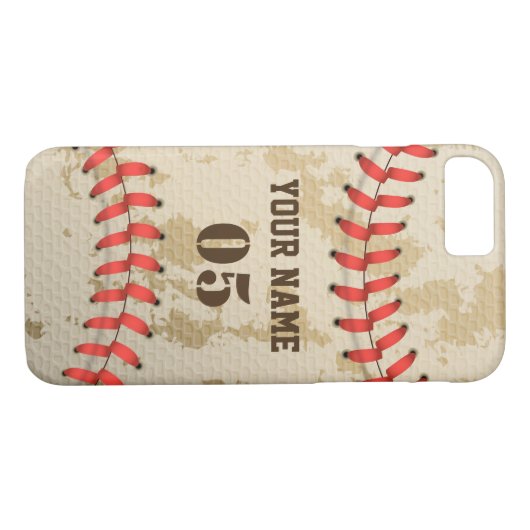 Heldere Koel honkbal Case-Mate iPhone Case (Achterkant (Horizontaal))