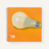 Heldere Lamp Notitieboek (Voorkant)