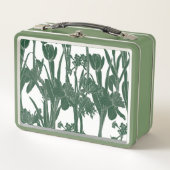 Heldere lente narcissen, tulpen illustratie. (Voorkant)