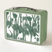 Heldere lente narcissen, tulpen illustratie. (Achterkant)