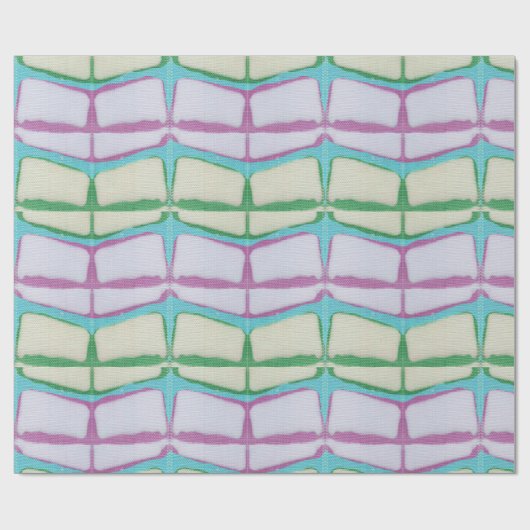Heldere Lentestreep Shibori  Cadeaupapier (Vlak)