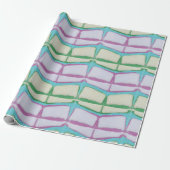 Heldere Lentestreep Shibori  Cadeaupapier (Uitgerold)