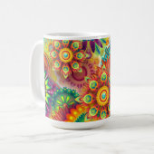 heldere, levendige koffie-mok koffiemok (Voorkant links)