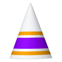 Heldere levendige Paarse goudgele racestrepen