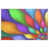 Heldere Levendige Psychedelische Spiraalvormige Stof (Fat Quarter)