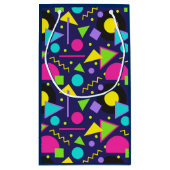 Heldere, levendige vormen klein cadeauzakje (Achterkant)