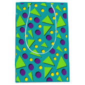 Heldere, levendige vormen medium cadeauzakje (Voorkant)