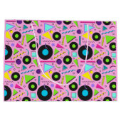 Heldere, levendige vormen met grote cadeautas (Achterkant)