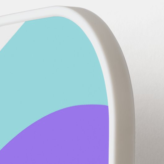 Heldere, levendige Y2k 2000s Multiple Hearts Pickl Pickleball Paddle (Links Detail)