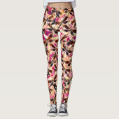 Heldere libellen leggings (Voorkant)