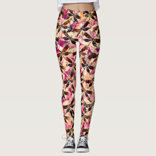 Heldere libellen leggings