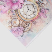 Heldere links Gemengde media Tissuepapier (Detail)