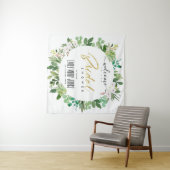 HELDERE LOOF WATERVERF  BRUIDSSCHONER WELKOM WANDKLEED (In Situ (horizontaal))