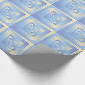 heldere lucht kleuren cadeaupapier (Hoek)